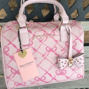 Juicy Couture pink Bow bag🎀